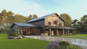 26036 Whistlewood 2 House Plan, Modern Farmhouse 3 Beds, 2.5 Baths Video