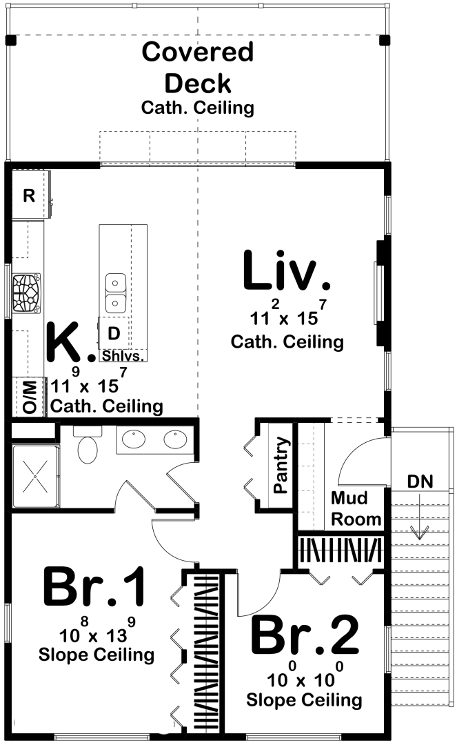 Reed Point Second Floor Plan