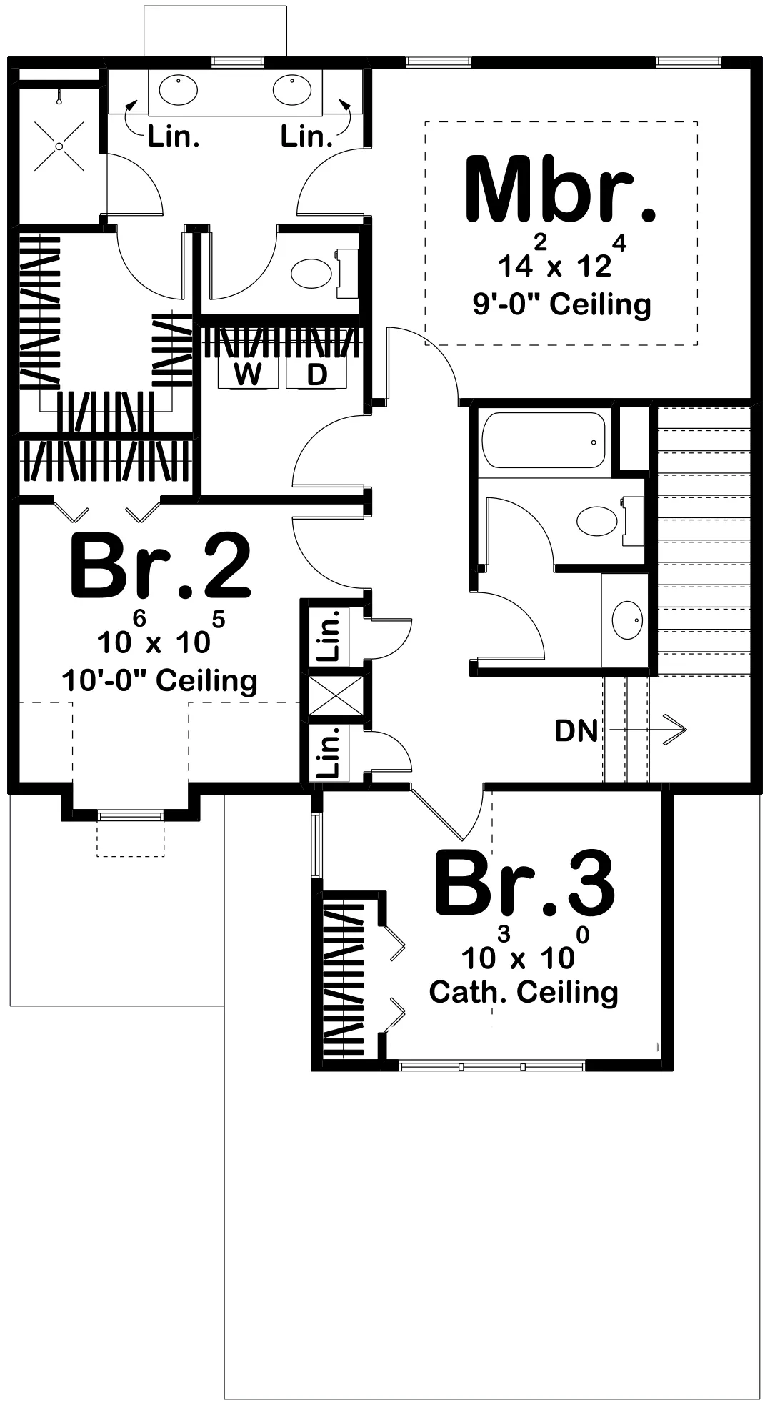 Ridgehaven House Plan - Archival Designs House Plans, floor plan