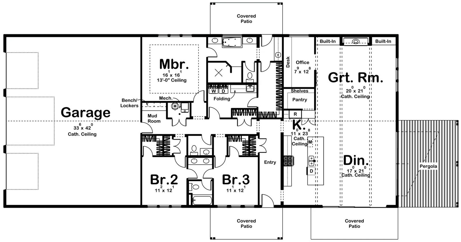 Round Rock Barndominium - Archival Designs House Plans