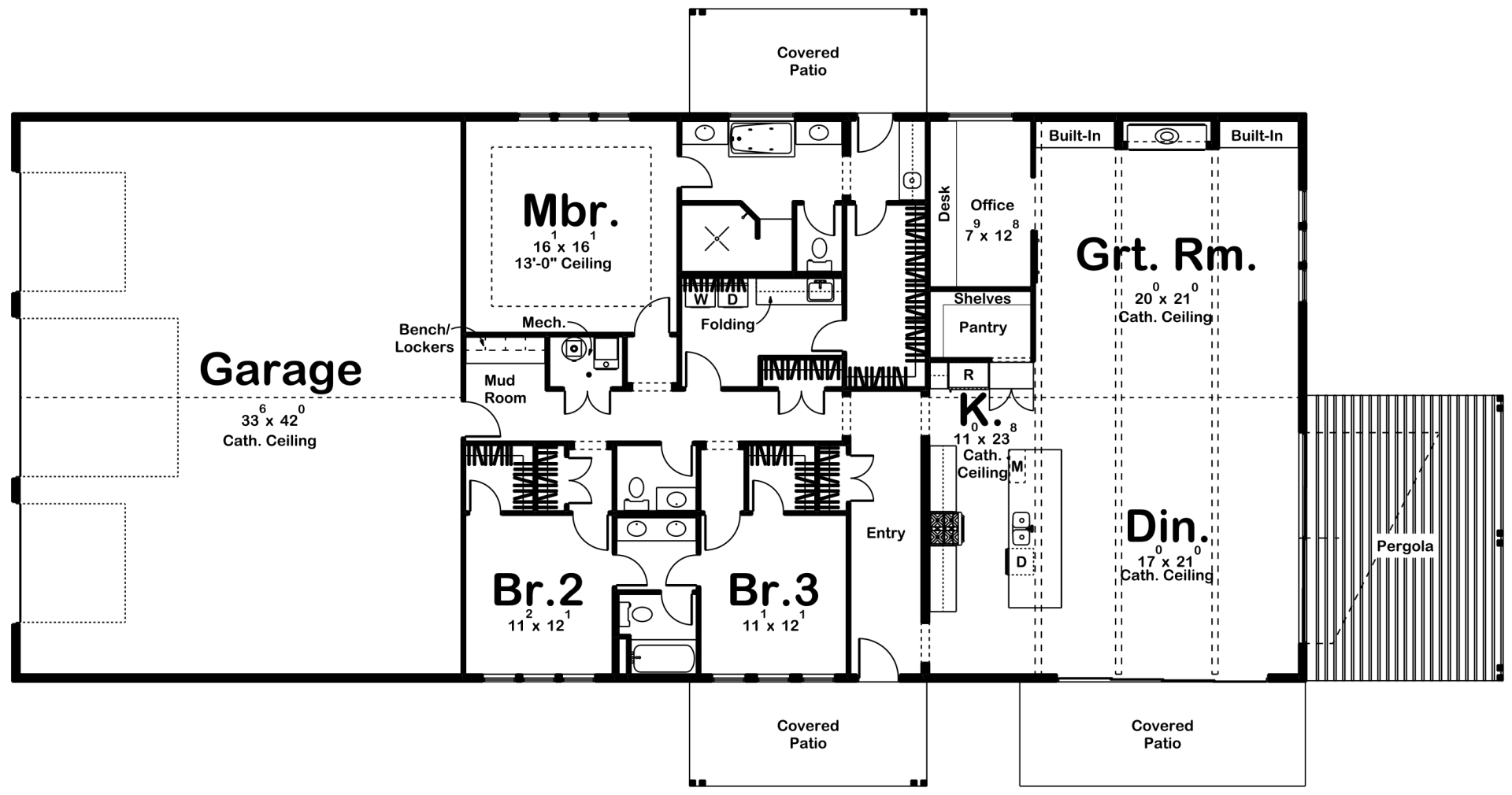Round Rock Barndominium House Plan