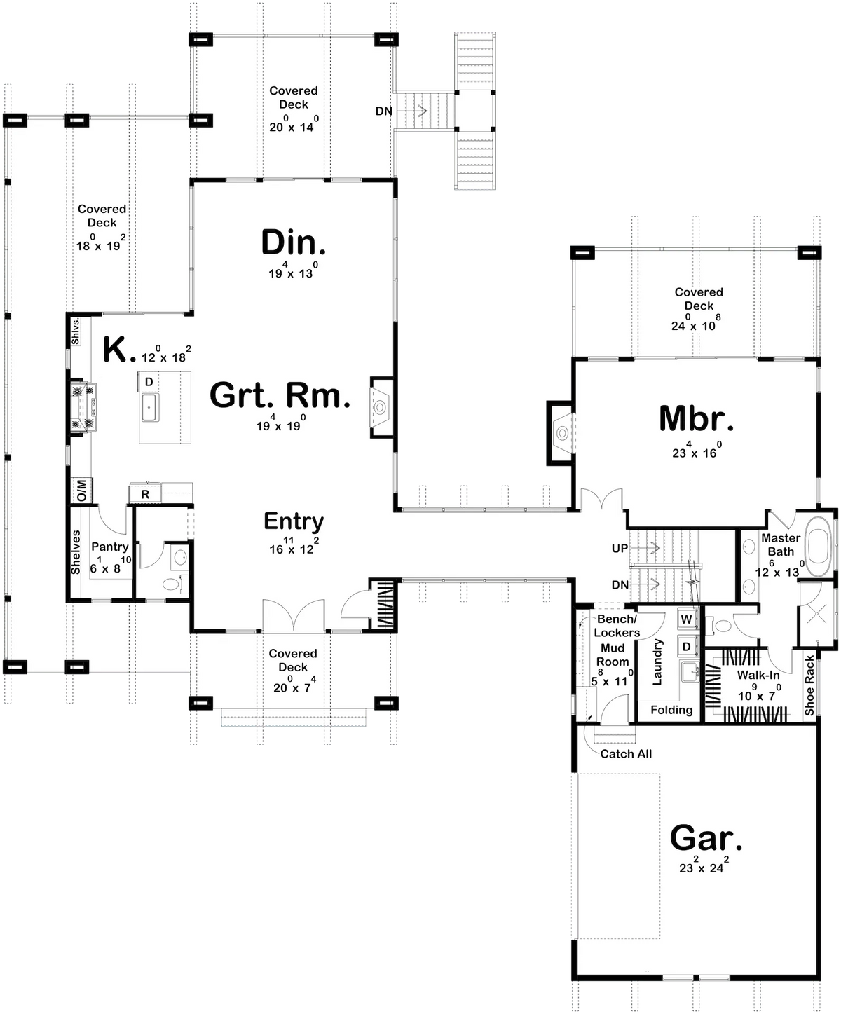 Sadie House Plan - Archival Designs House Plans, floor plan