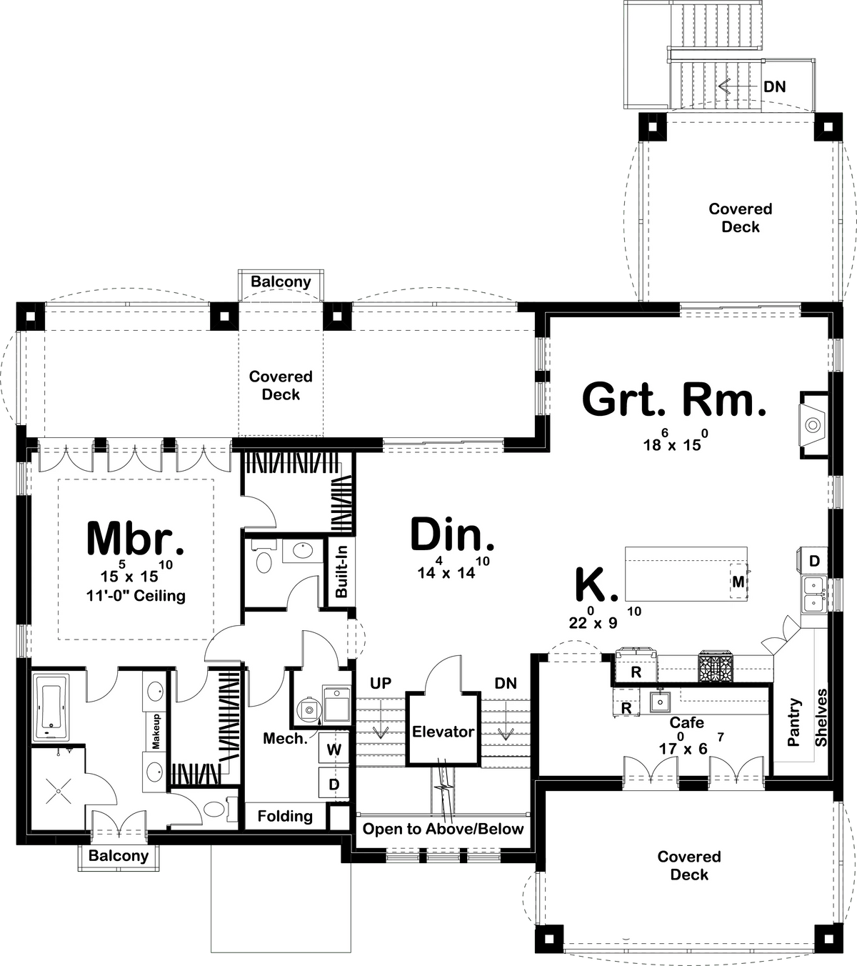 Siesta Key House Plan - Archival Designs House Plans, floor plan