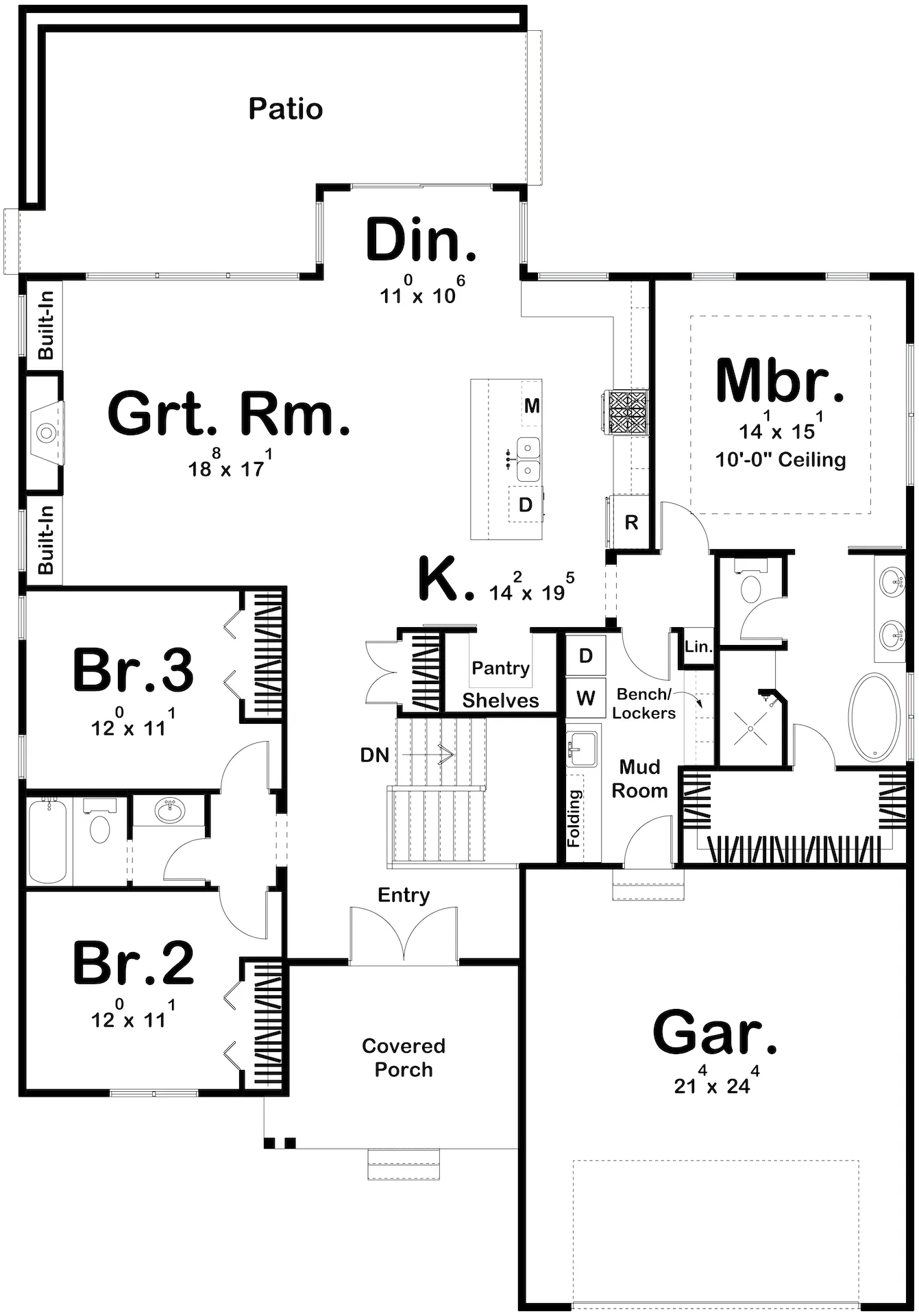 Skidmore Farm House Plan - Archival Designs House Plans