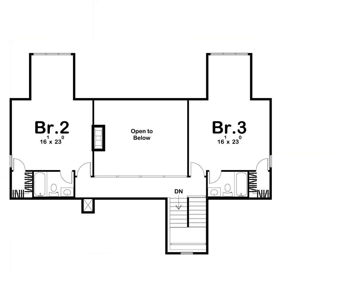 Smith Lake House Plan - Archival Designs House Plans, floor plan