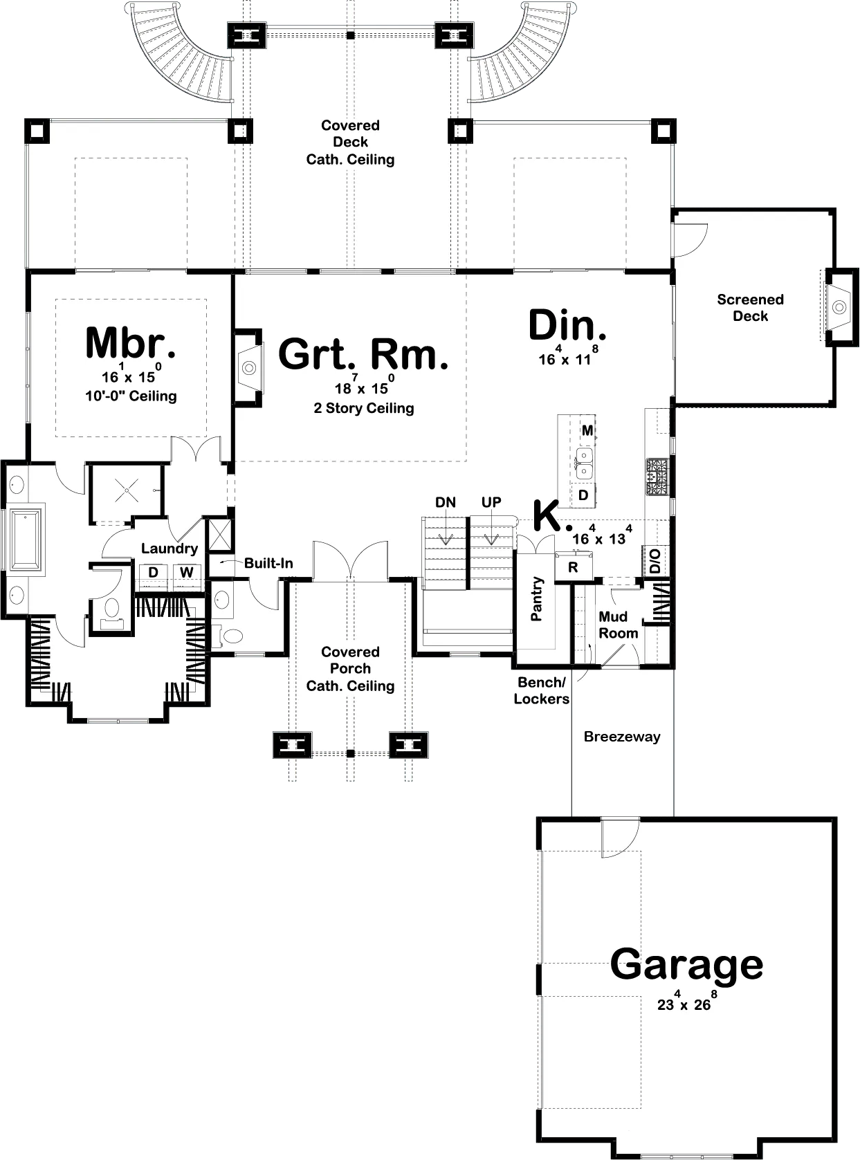 Smith Lake House Plan - Archival Designs House Plans