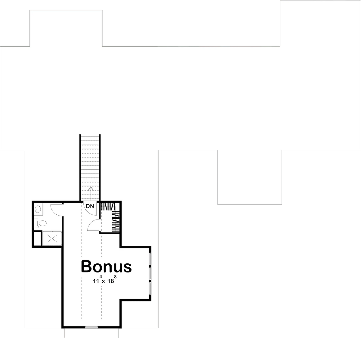 Statesboro House Plan - Archival Designs House Plans, floor plan