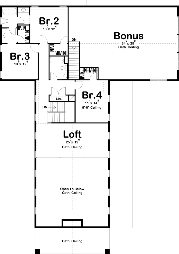 Stillwater Second Floor Plan