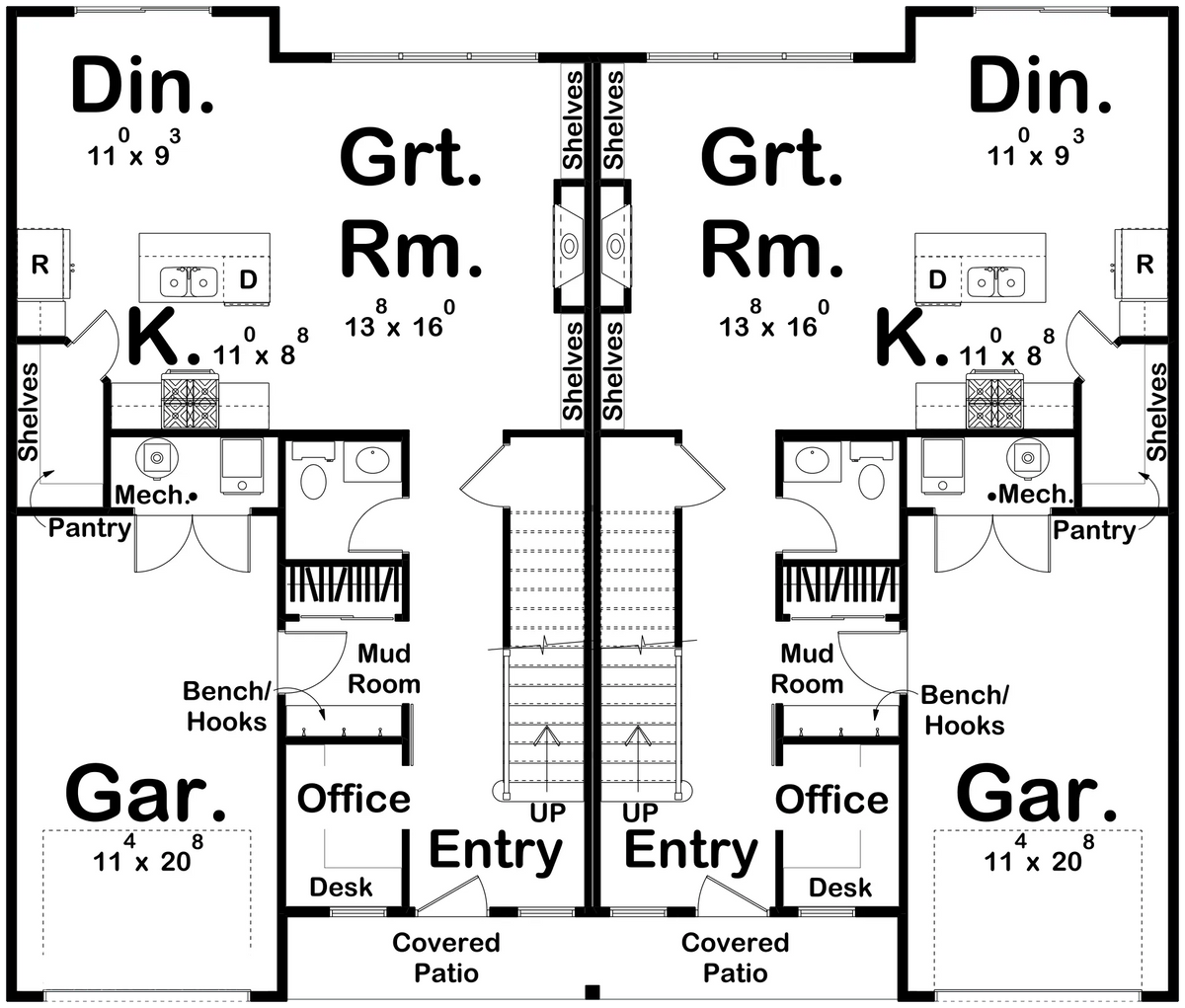 Stoney Creek House Plan - Archival Designs House Plans, floor plan