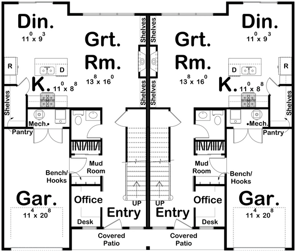 Stoney Creek House Plan | Modern Farmhouse Style House Plan | Two story ...