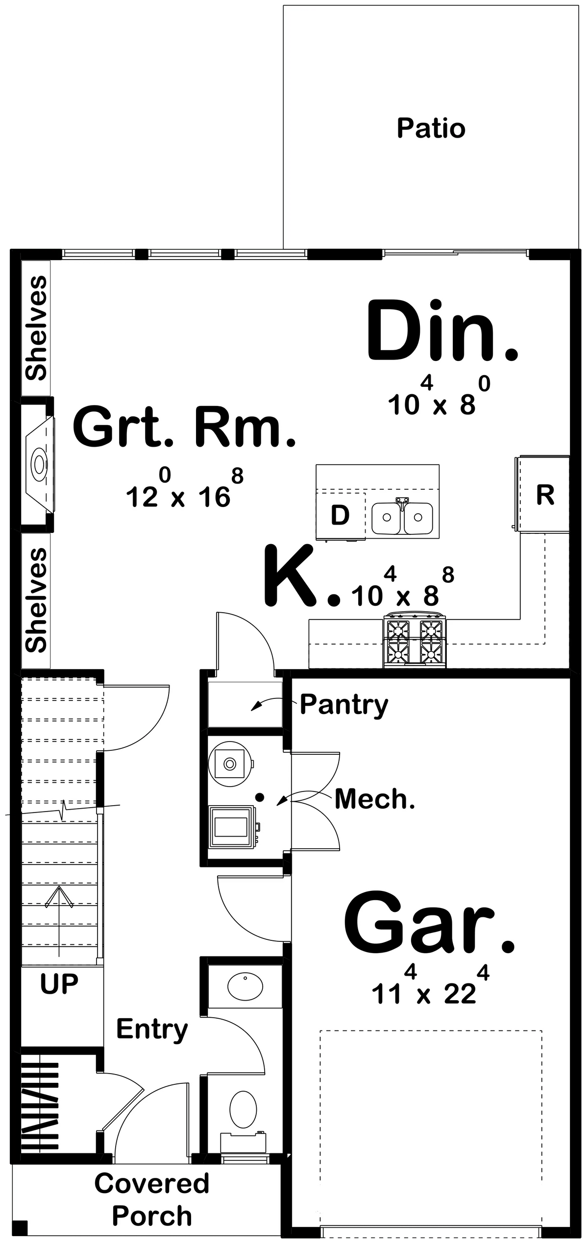 Tara Hills House Plan - Archival Designs House Plans, floor plan