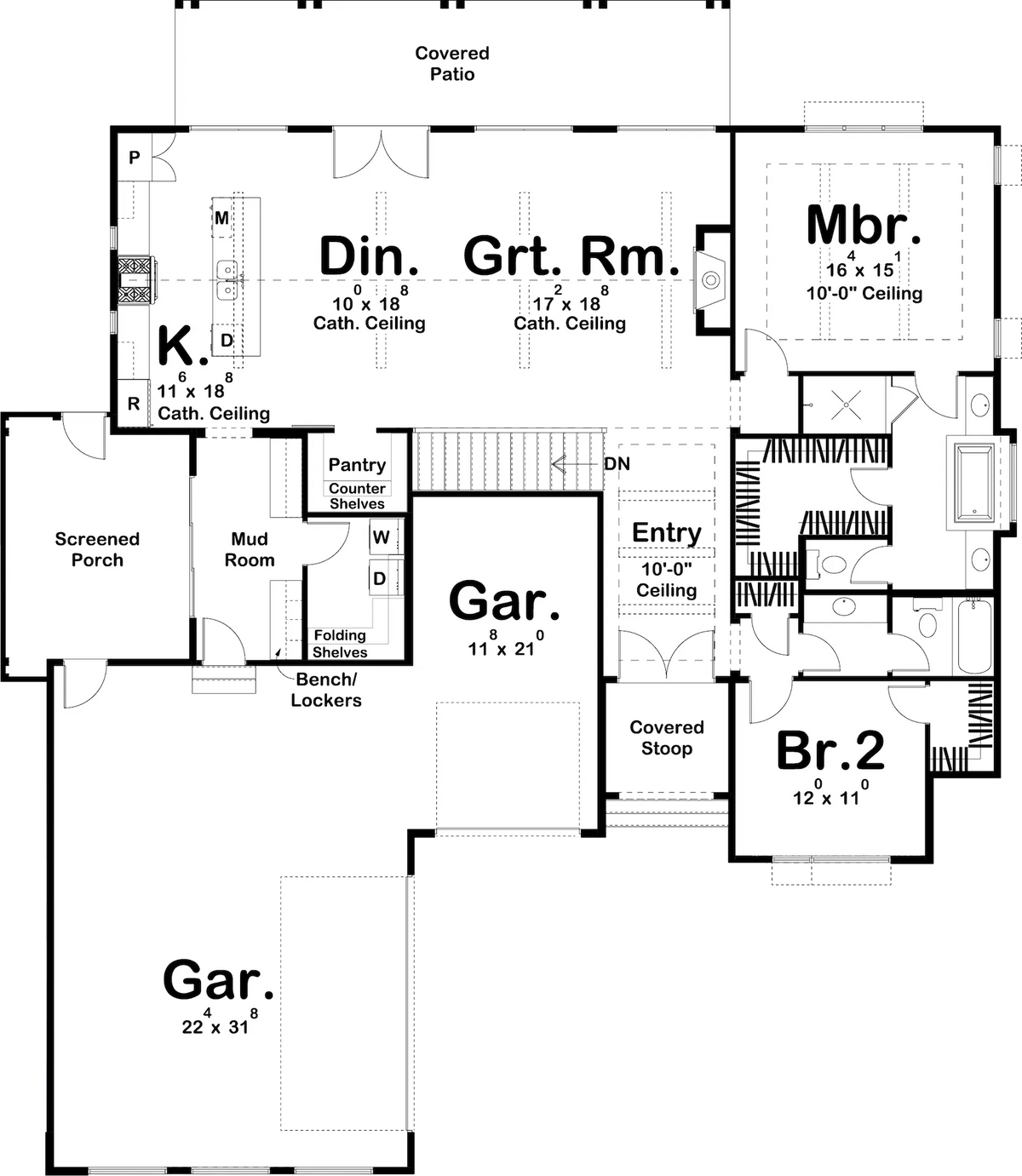 Ventura House Plan - Archival Designs House Plans, floor plan