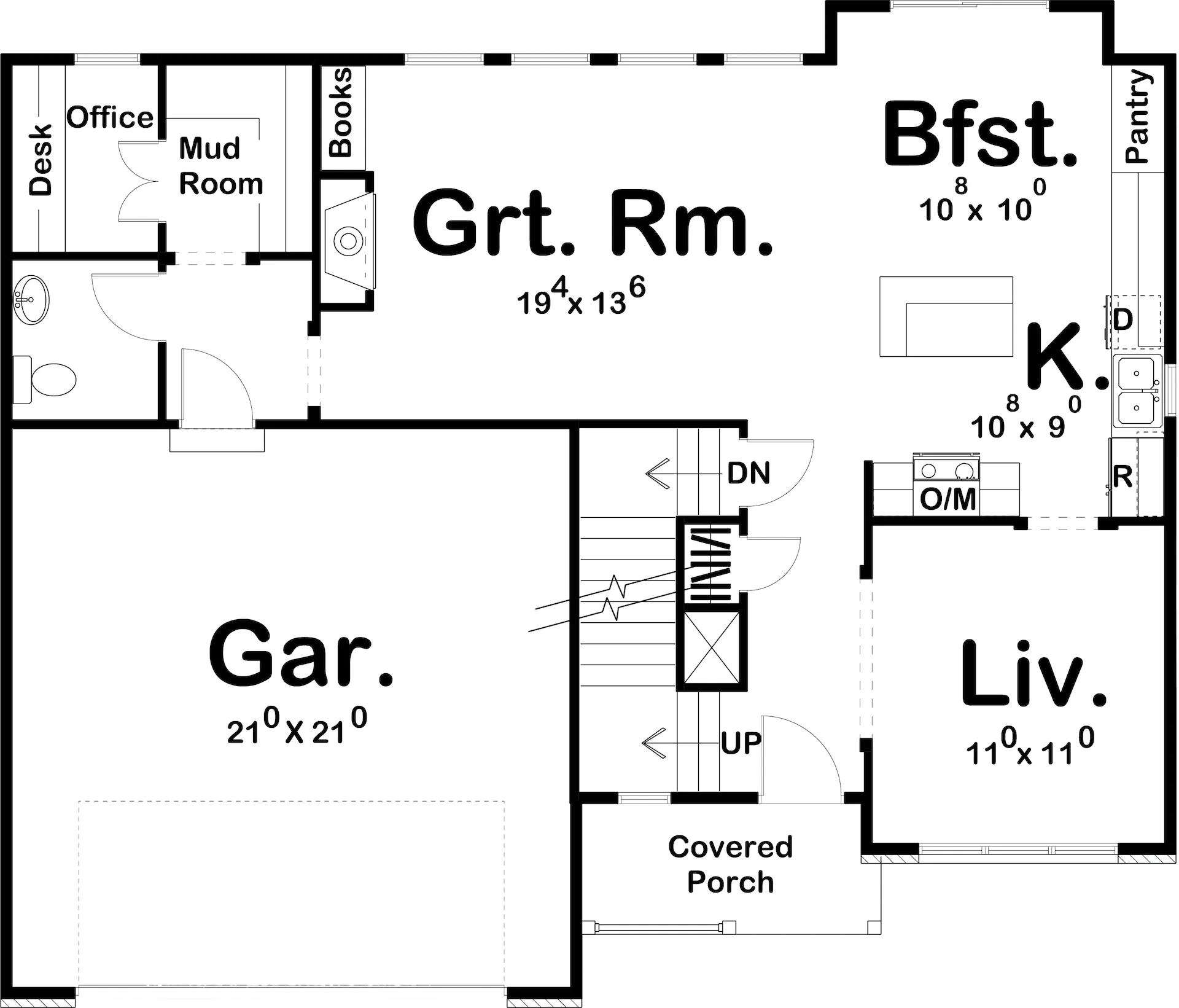 Walnut Grove House Plan - Archival Designs House Plans