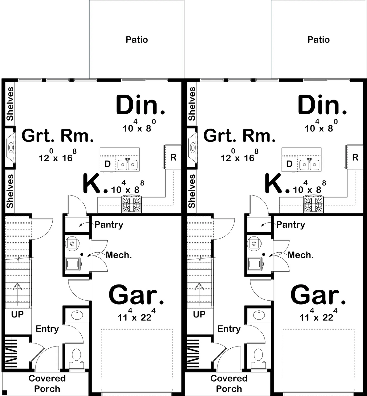 Whitley House Plan - Archival Designs House Plans, floor plan