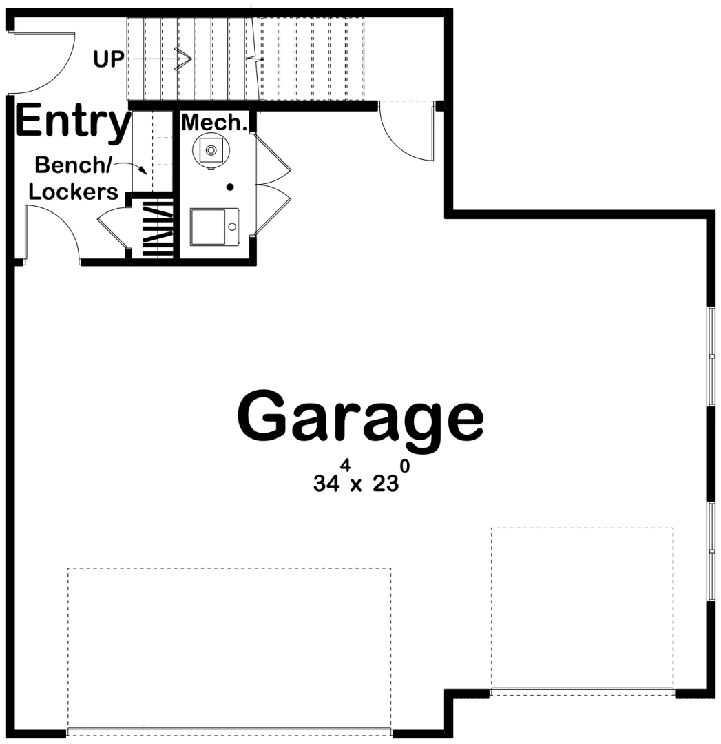 Wood River House Plan - Archival Designs House Plans, floor plan