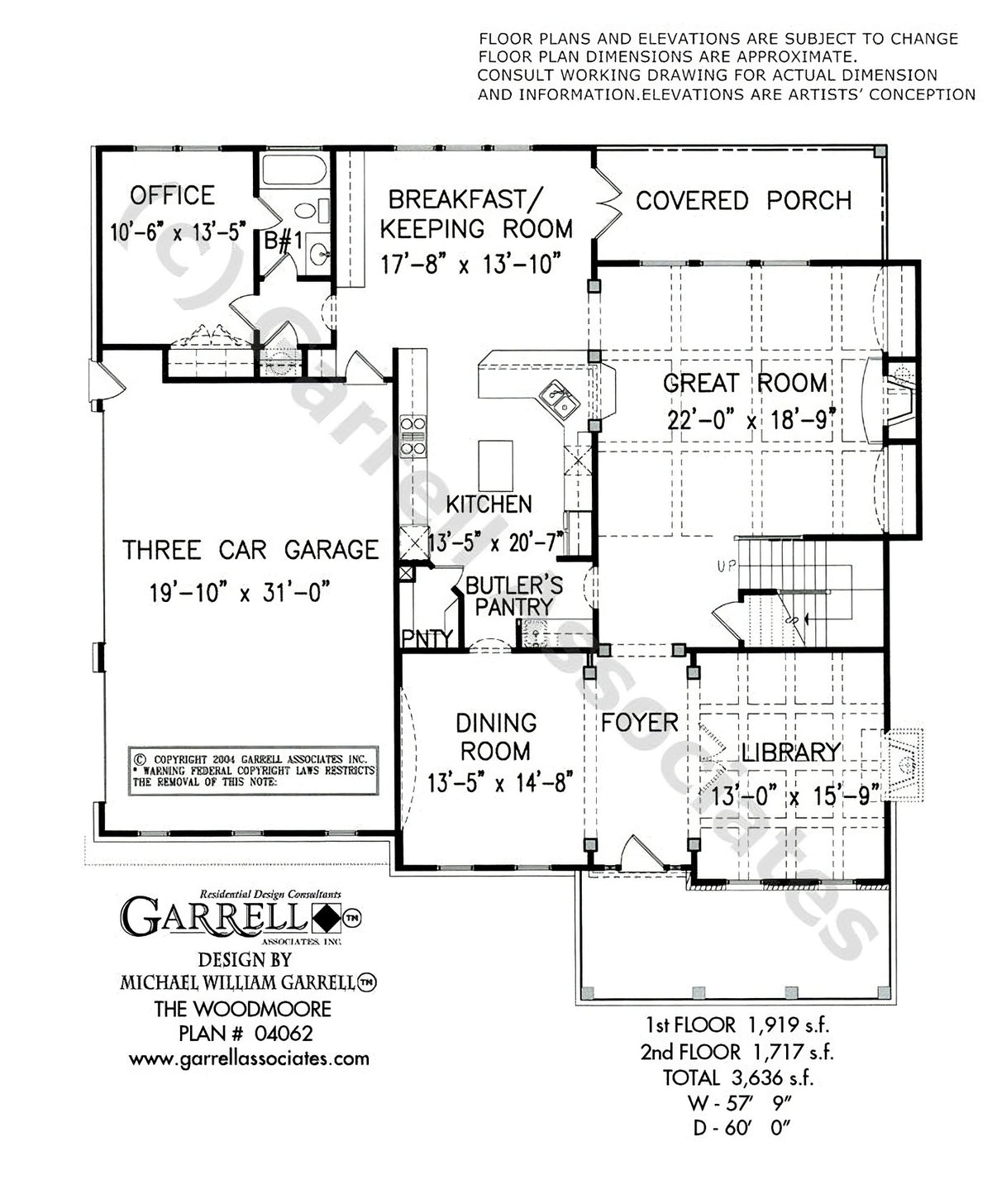 Woodmore Archival Designs Floor Plan