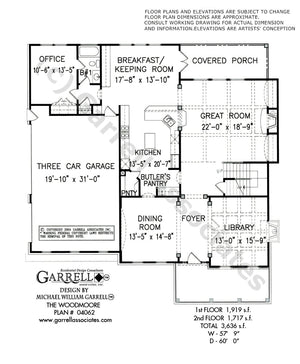 Woodmore Archival Designs Floor Plan