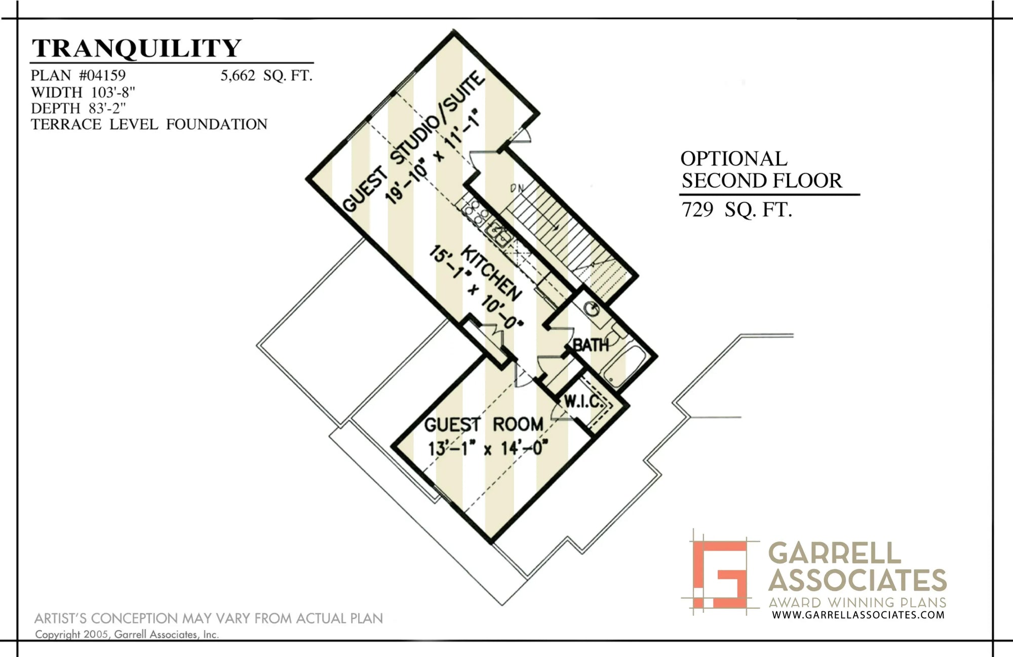 Tranquility   Optional Second Floor Plan
