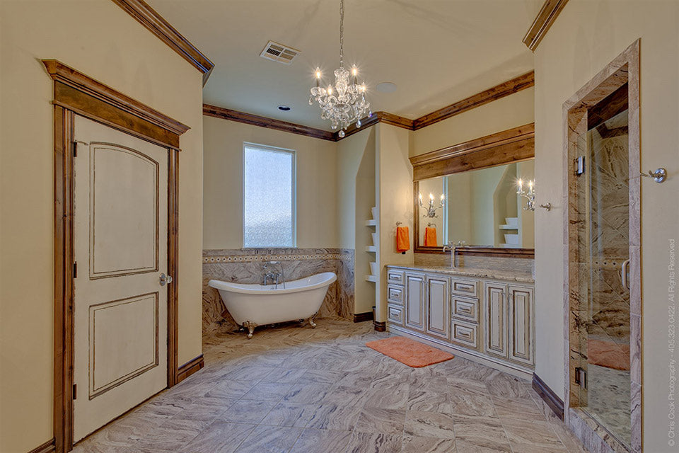 Abby Glen Castle House Plan  - Bedroom 2 Bathroom