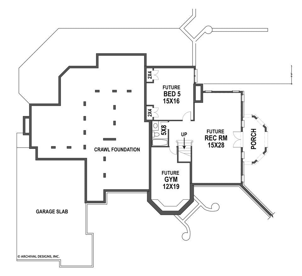 Amboise Basement Floor Plan