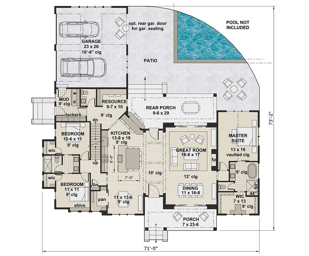 Ariana Marie House Plan - Archival Designs House Plans