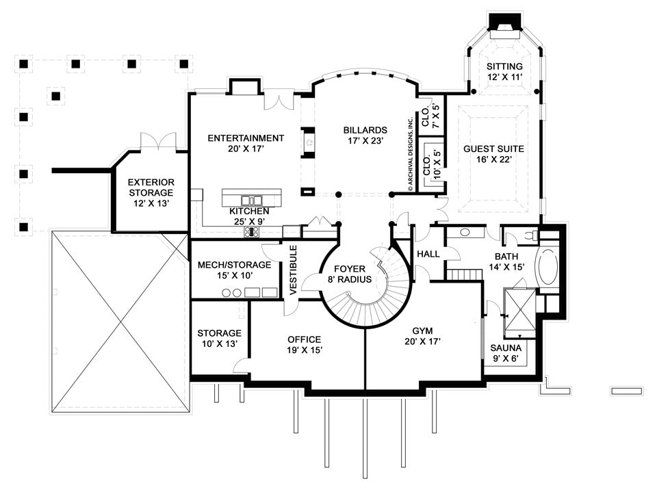 Ashlott Basement Floor Plan