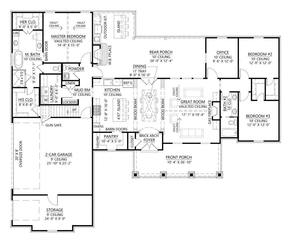 Aspen Hill House Plan - Archival Designs House Plans