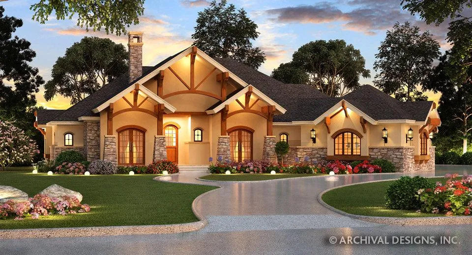 Aspen Creek House Plan - Archival Designs House Plans