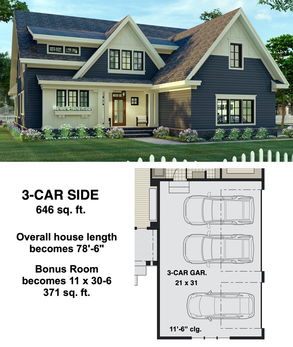 House Plans: Side Left, The proposed plans, showing the hou…