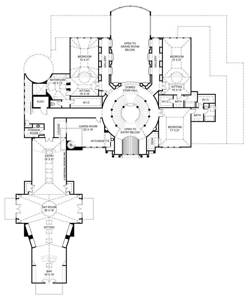Caserta Second Floor Plan