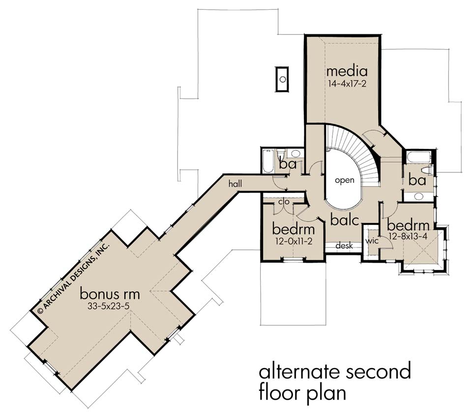 Chambre de Benissez House Plan