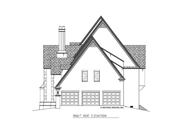 Chateau Melliant Floor Plan - Elevation Right