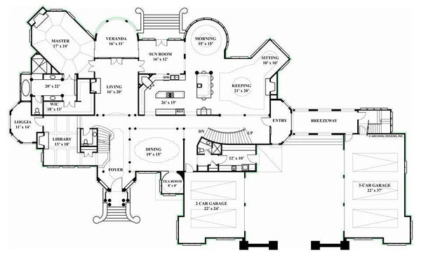 Chateaubriand | European House Plan | Luxury House Plan