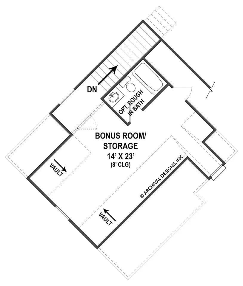 Clarita Second  Floor Plan