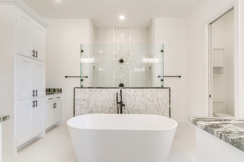Cobblestone House Plan - Master Bath