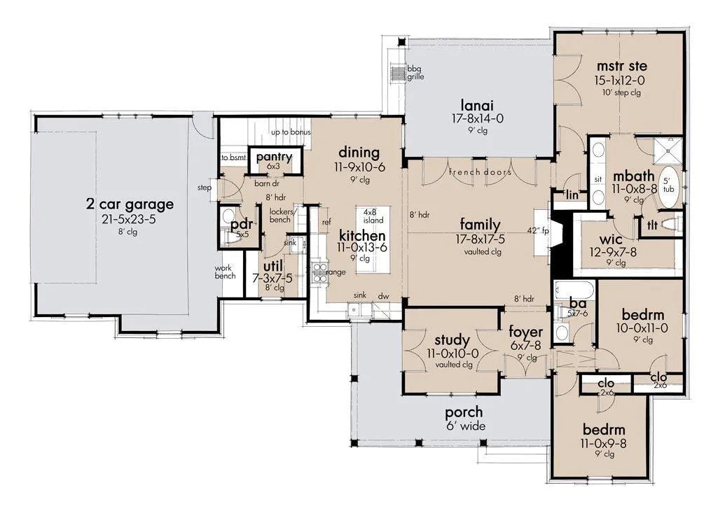 Cool Meadow Farm House Plan - Archival Designs House Plans