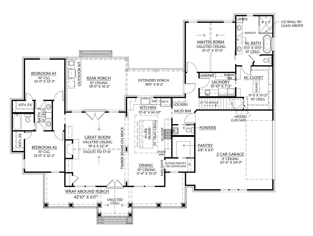 Cottageville House Plan