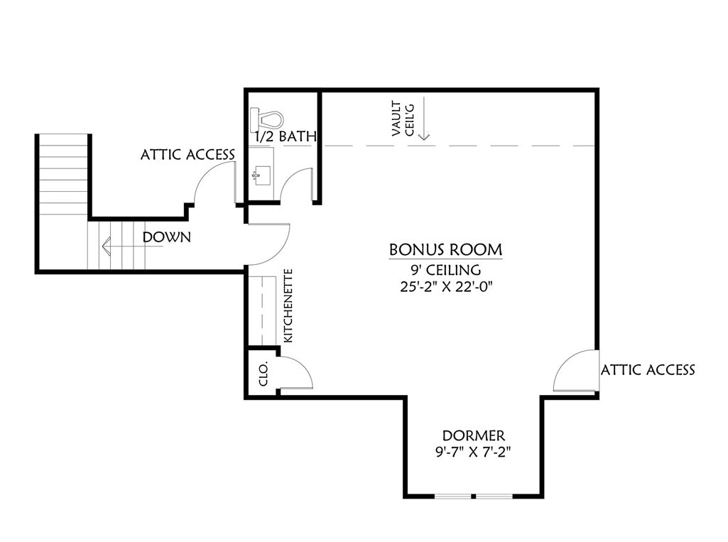 Cotton Grove Bonus Floor Plan