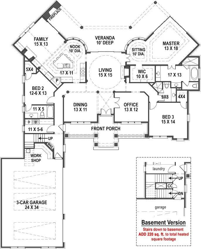 Cova Creek House Plan - Archival Designs House Plans