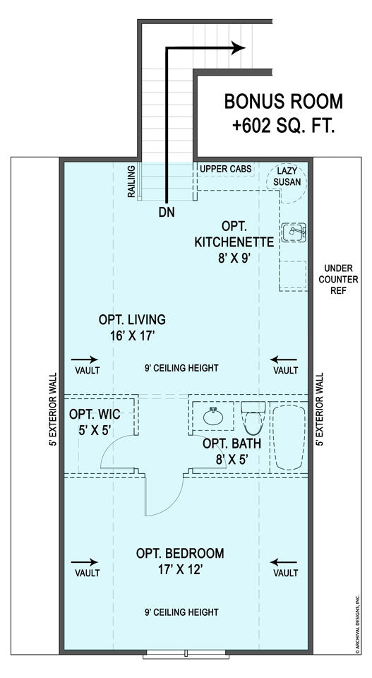 Cova Creek Floor Plan-Second Floor