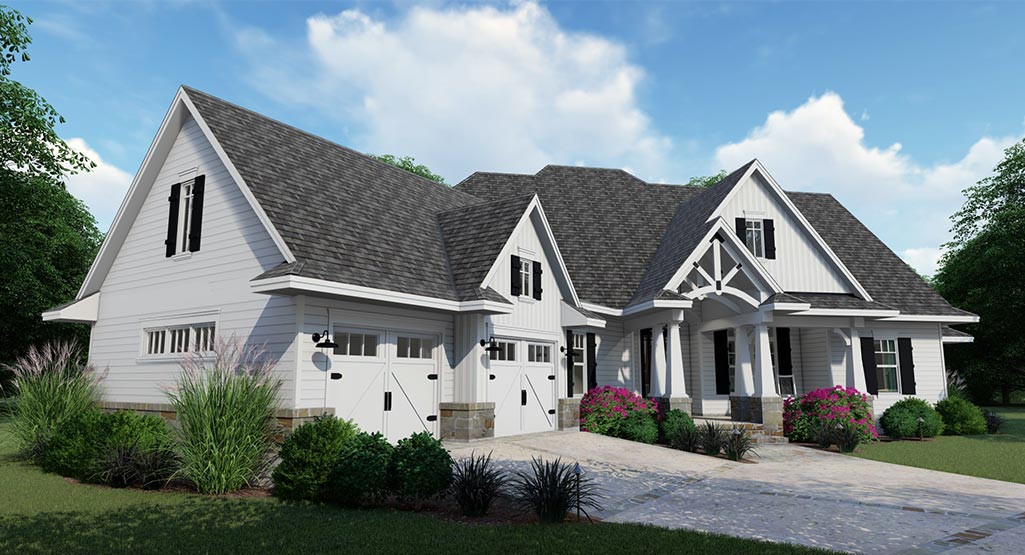  Crystal Pines House Plan - Front Left