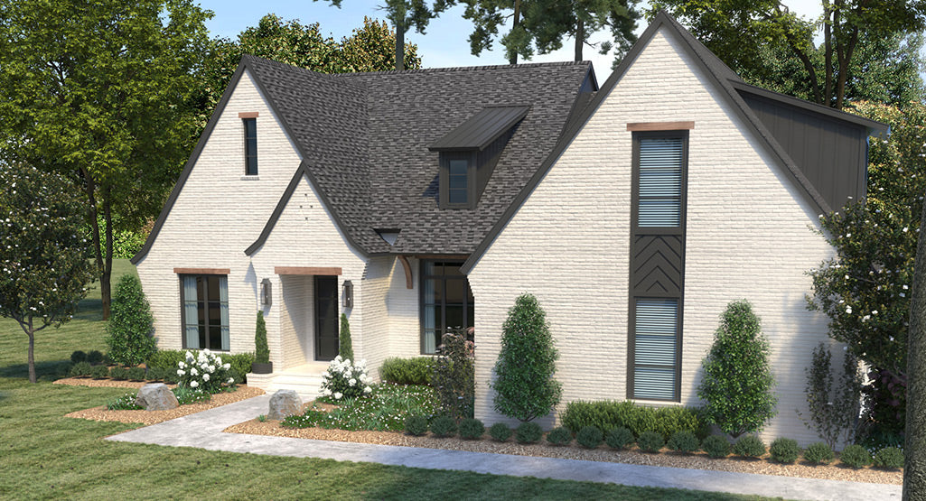 Deer View House Plan - front 3