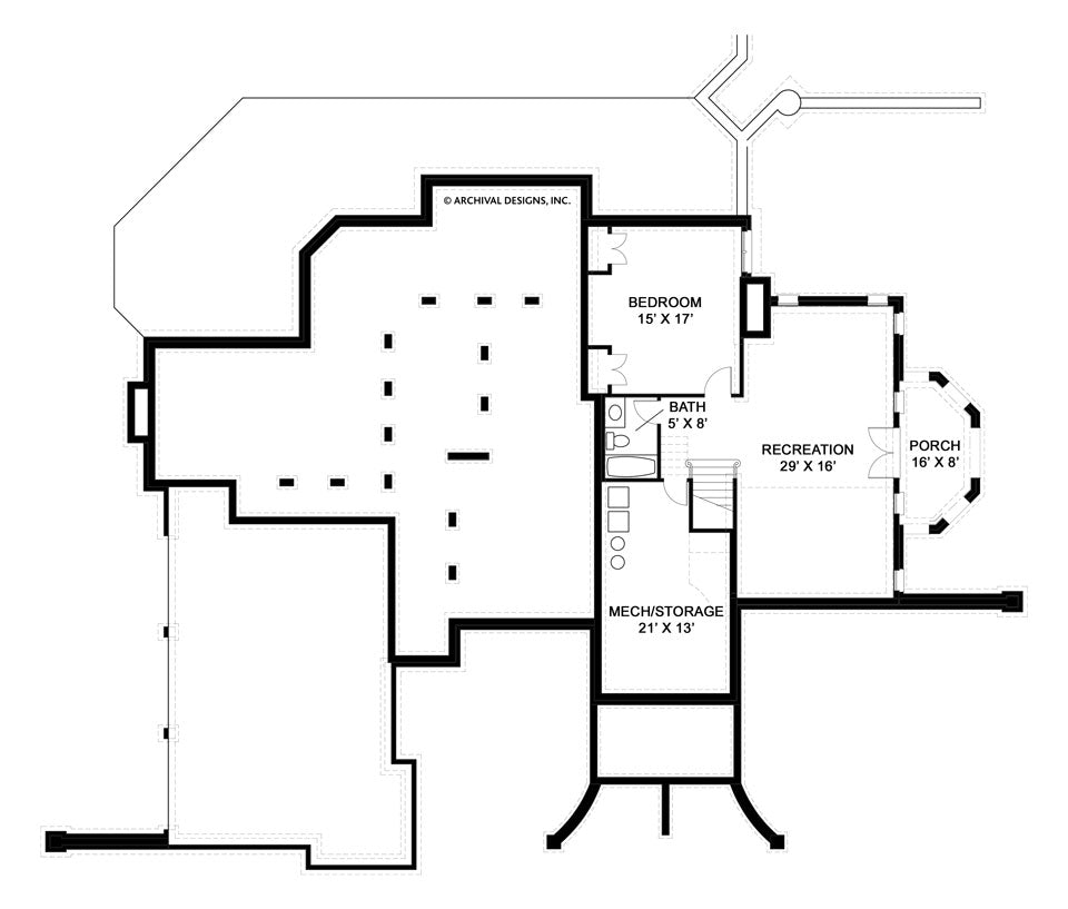 Dunrobin Castle Basement Floor Plan