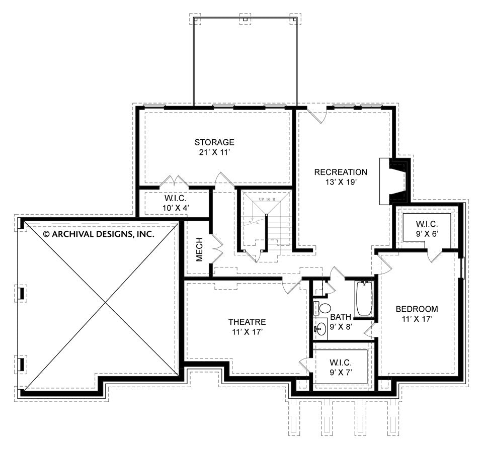 Eastcote Place Basement Floor Plan