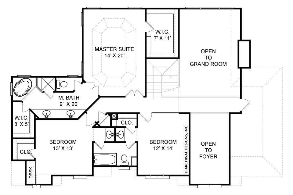 Eastcote Place Second Floor Plan