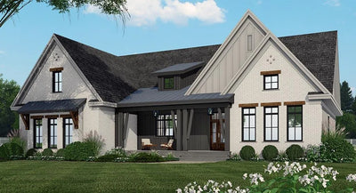 Emma Rose House Plan | Modern Farmhouse | One-Story House Plan