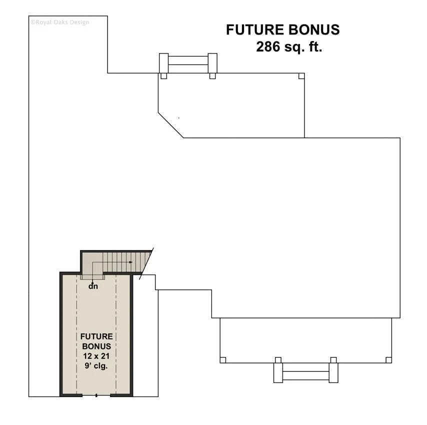 Goose Creek House Plan - Archival Designs House Plans, floor plan