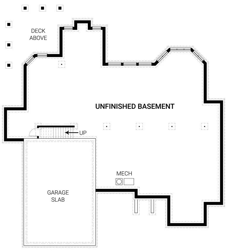 Haddington II House Plans - Archival Designs House Plans, floor plan