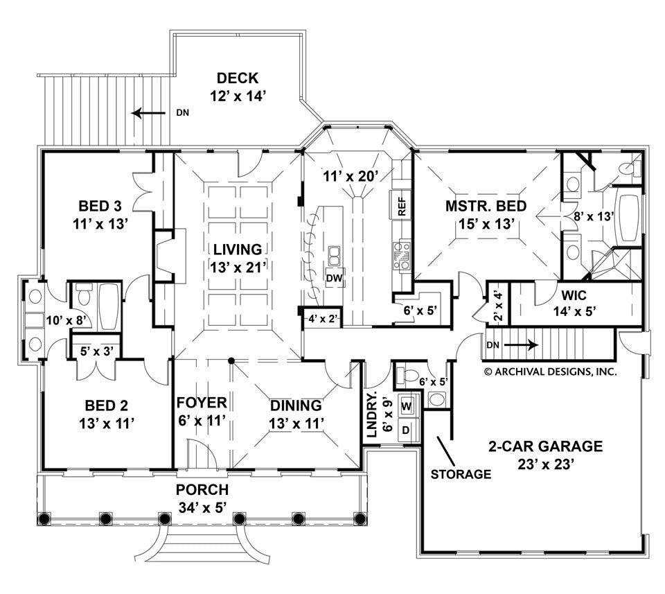 Harthaven Place First Floor Plan