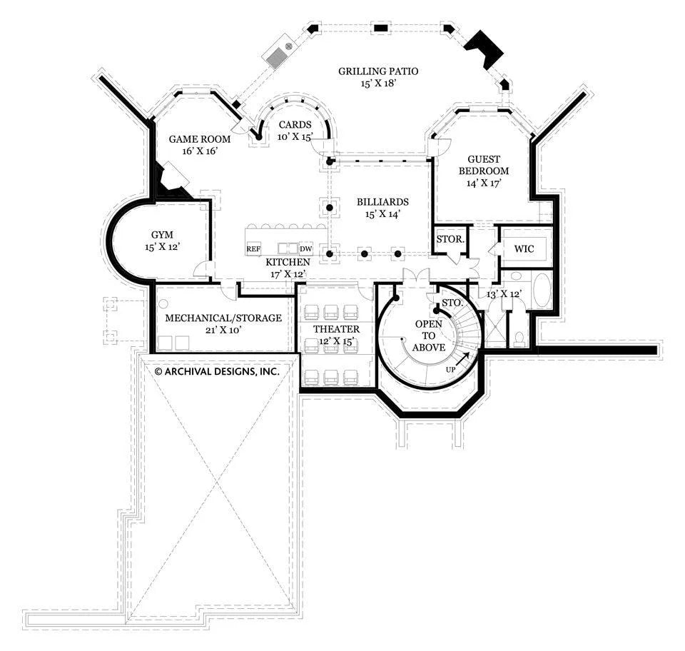 Hennessey Courtyard Floor Plan